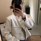 HERS - 玫瑰扣小香風外套  92166#