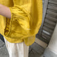 Hers - 苎麻氣質復古衫   80458#