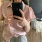 HERS> 波點麻襯衫 9525#