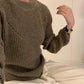 HERS>跑量款後綁帶羊毛毛衣 8270#