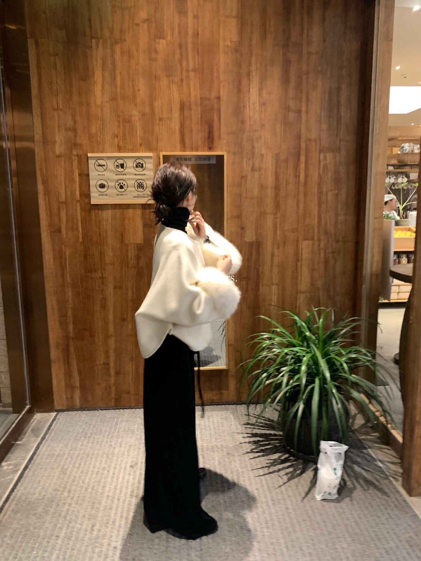 Hers - 重工雙面羊毛外套  92631#