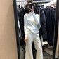 HERS> 加厚微領打底毛衣 10583#