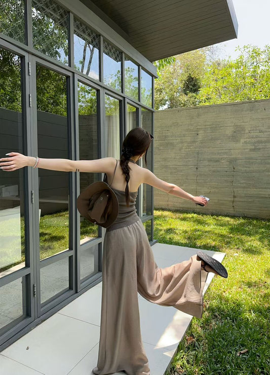 YJ - 夏日慵懶4色飄飄褲  1120#