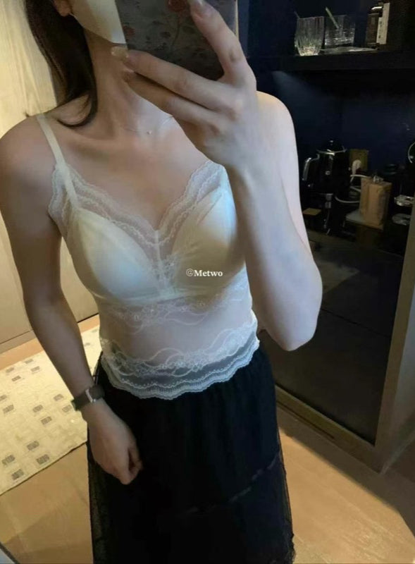 HERS> 蕾絲吊帶BRA背心
