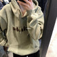 HERS> 厚實字母連帽衛衣 #10311#