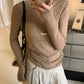 HERS>抽繩蕾絲衫 9175#
