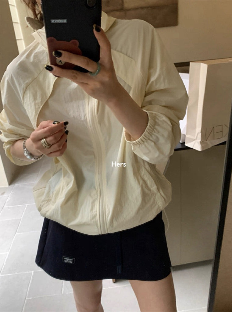 HERS> 連帽防曬衝鋒衣  21072#