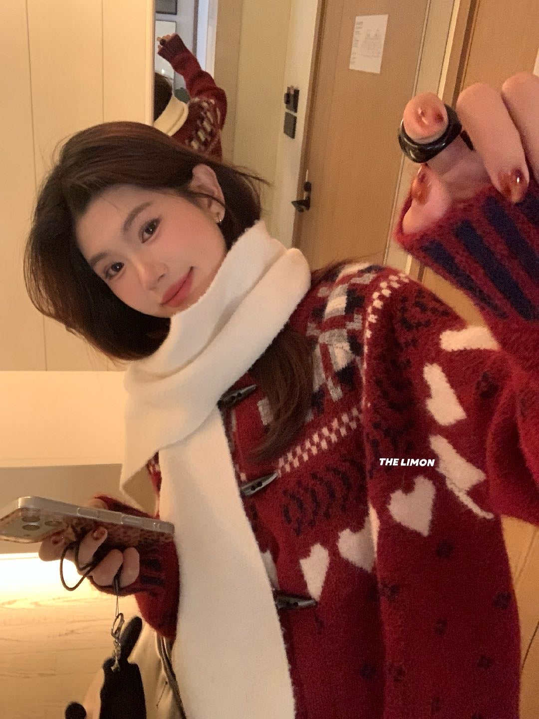 Limon - 羊駝毛衣開衫  2287#