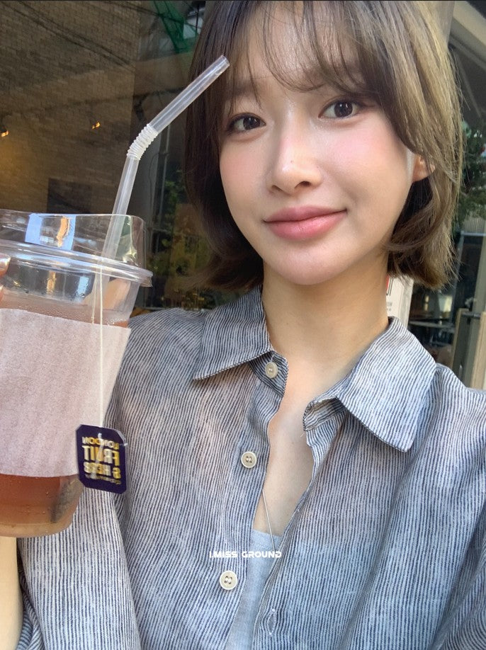 i miss - 苎麻天絲襯衫  3029#