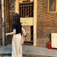 HERS>  棉麻休閒褲 92121#
