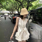 NENE> 老錢風氣質假兩件套裝  7095#