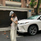 HERS> 小飛袖條紋襯衫 20650#
