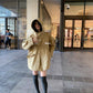 HERS> 連帽中長款風衣  92086#