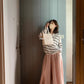 HERS> 垂感闊腿休閒褲  92011#