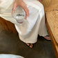 Hers - 麻料半身裙   80426#