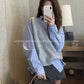 METWO>羊絨毛衣馬甲 ͏‎ 8205TW#
