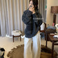 METWO> TB羊駝條紋毛衣（含圍巾） 2189#