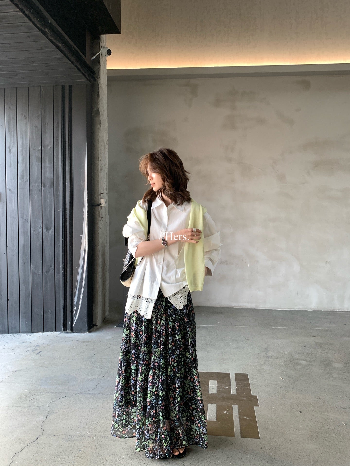 Hers - 碎花半裙   80332#