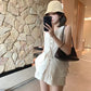 NENE> 老錢風氣質假兩件套裝  7095#