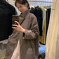 HERS>  長款立領風衣 20277#