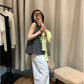 METWO> 韓代波點上衣 8755#