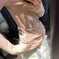 HERS> V領蕾絲拼接打底衫 #10296#