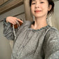 HERS> 小碎花圓領衫  20255#