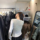 HERS> 後背蕾絲拼接上衣 #10318#