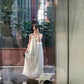 HERS> 氣質玫瑰吊帶連衣裙 20782#