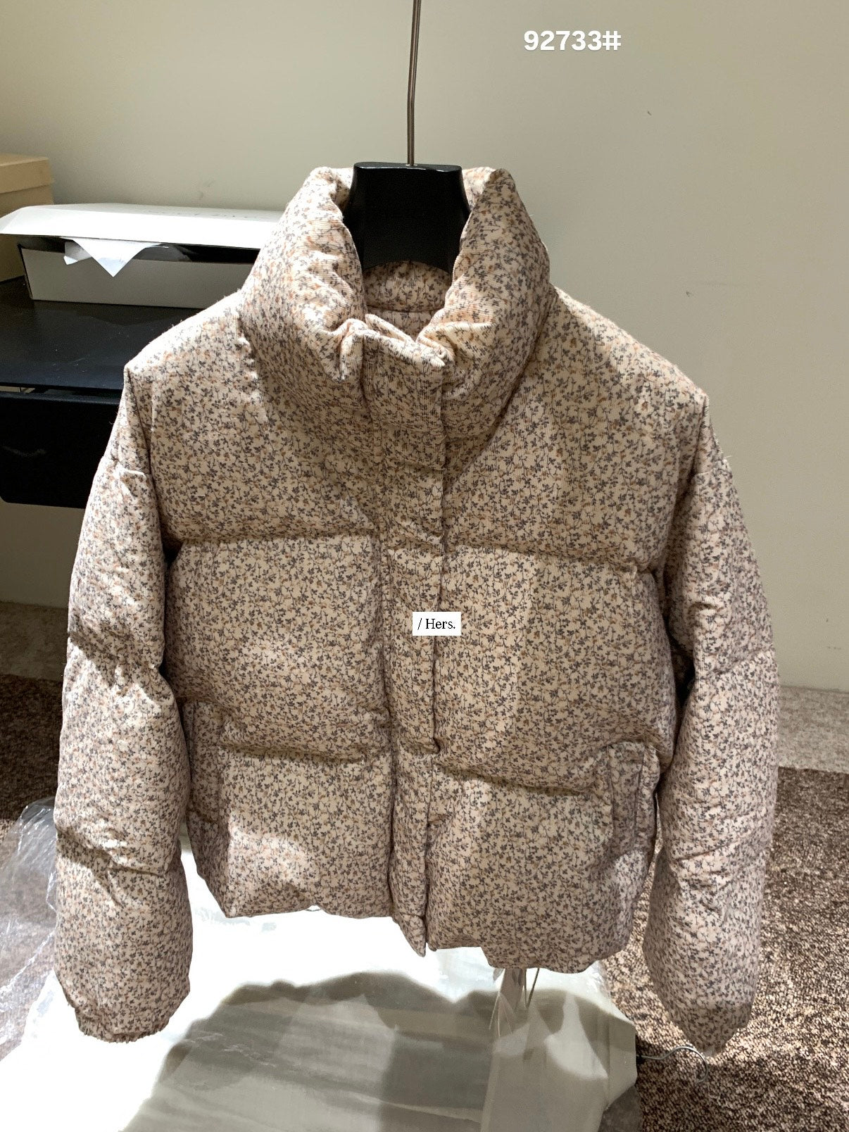 seeUbye - 燈芯絨羽絨外套   92733#