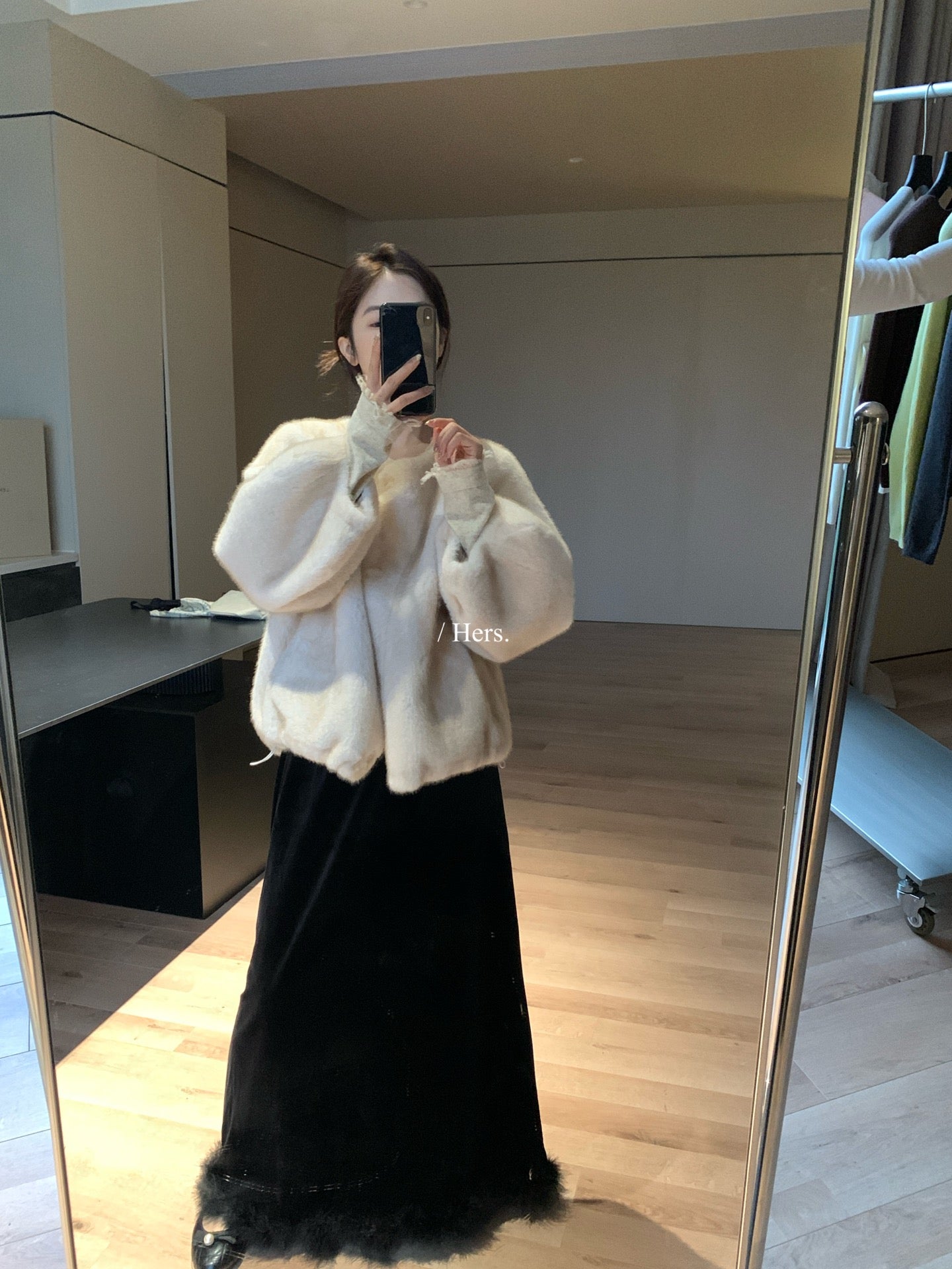 Hers - 韓標皮毛一體外套   92625#