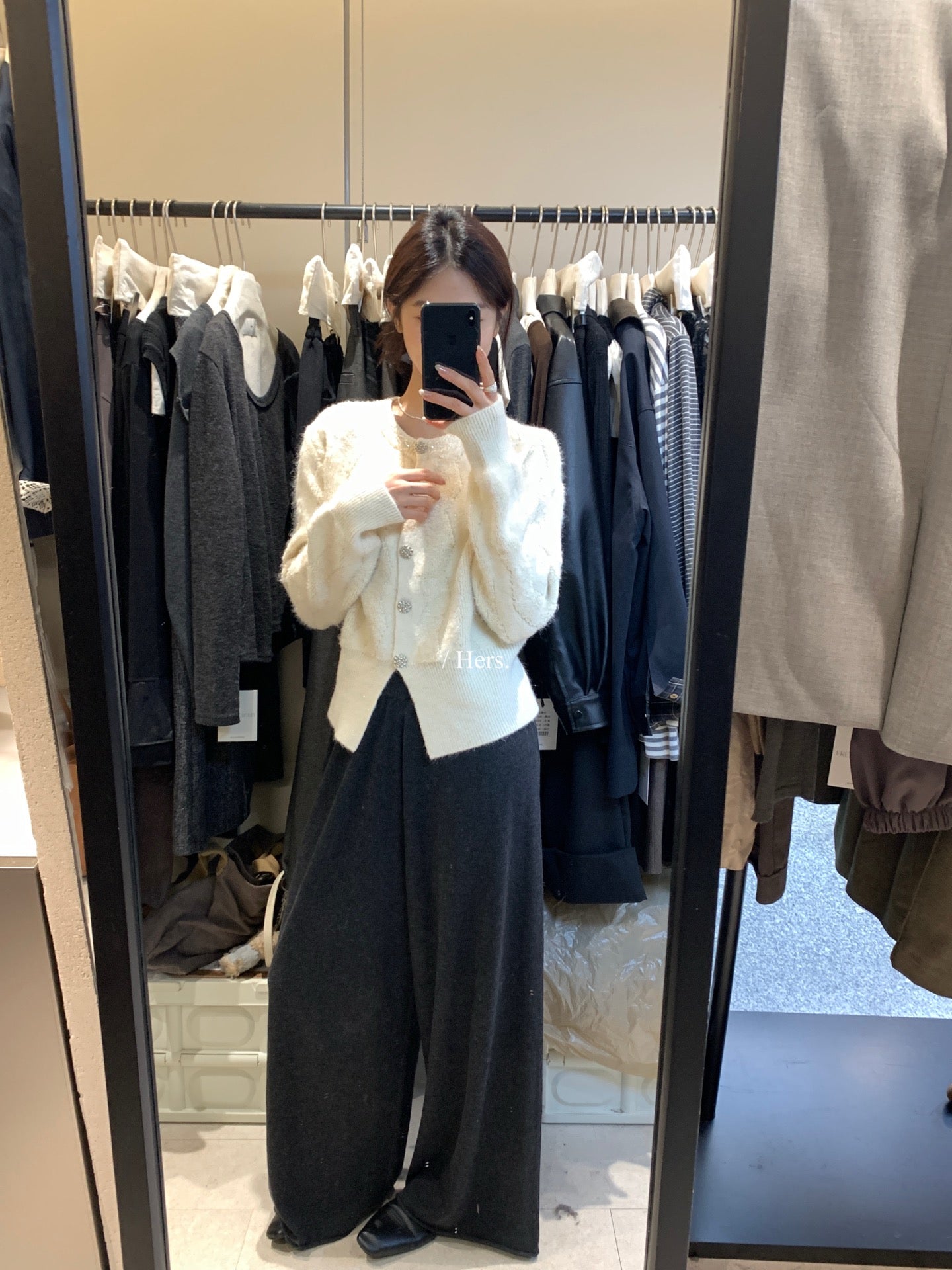 Hers - 小香風精緻毛衣  92438#