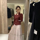 HERS> 簡約拼接蕾絲裙 20261#