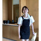 METWO>小香背帶裙 08005#