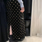 HERS> 波點絨半裙 10593#