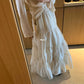 HERS> 氣質珠光紗紗裙  20561#