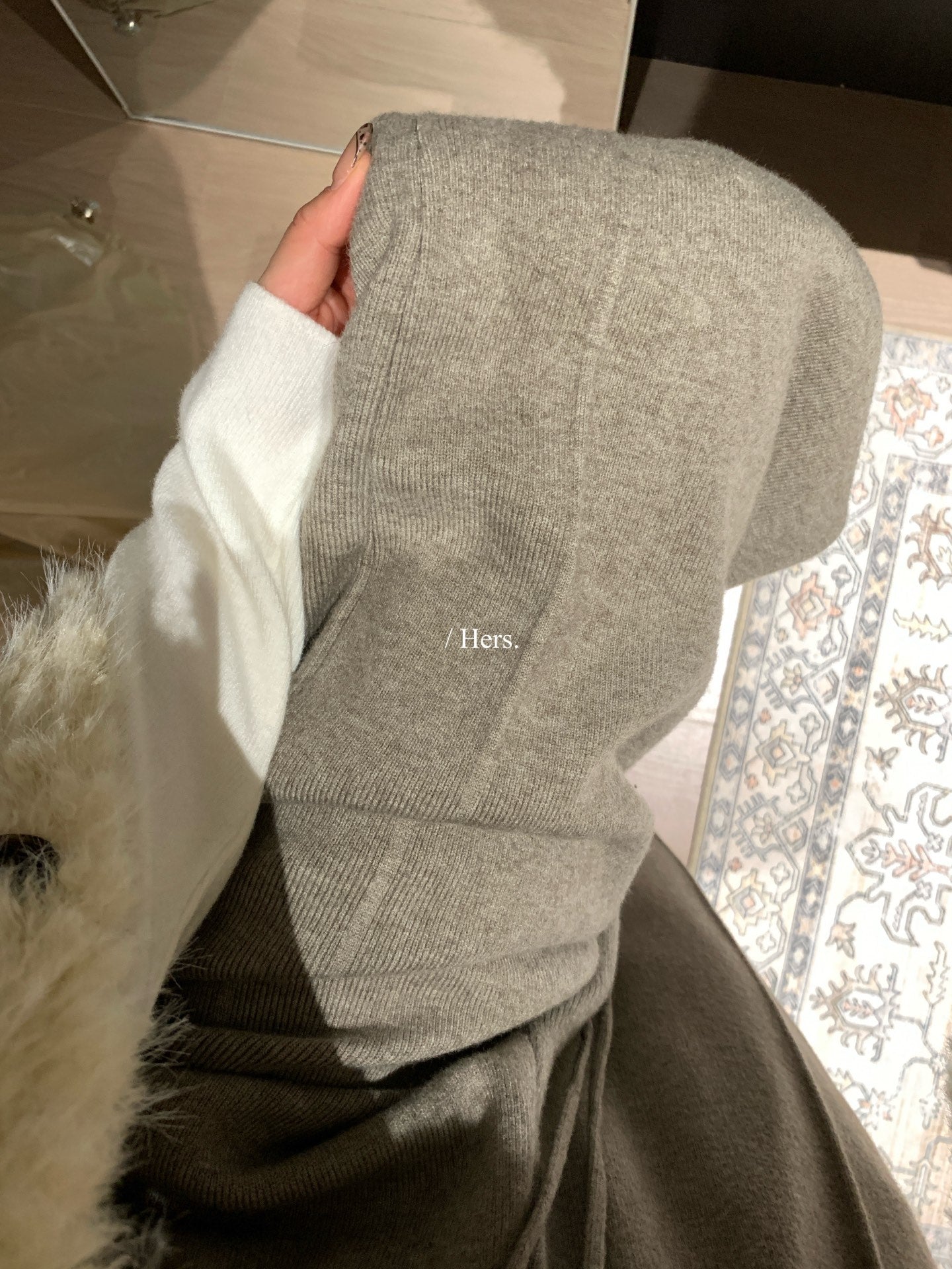 seeUbye - 韓標羊絨奶奶褲  92687#