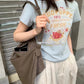METWO> 草莓卡通T 8266#