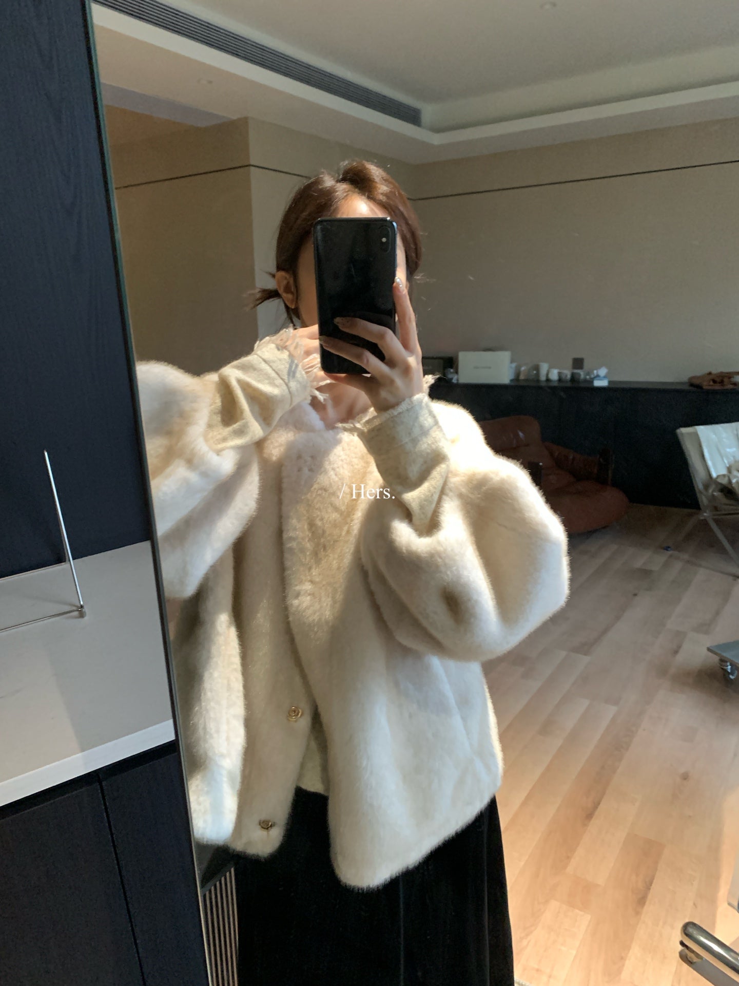 Hers - 韓標皮毛一體外套   92625#