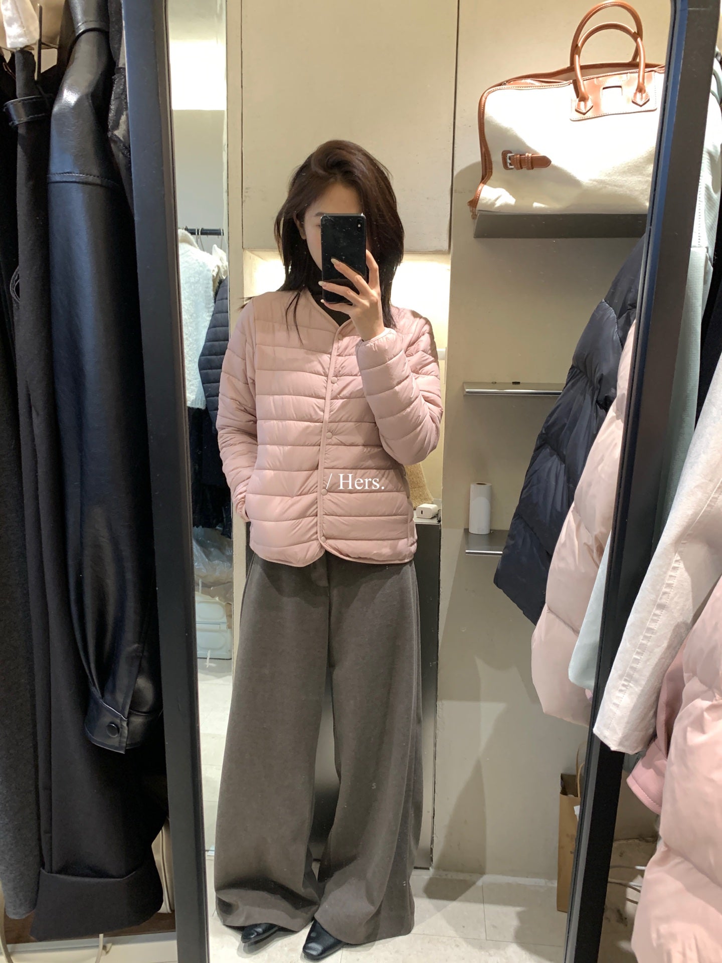 Hers -  毛呢西褲  92540#