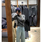 METWO> 拼色軟糯毛衣 #2225#