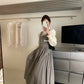 HERS>氣質吊帶裙 9107#