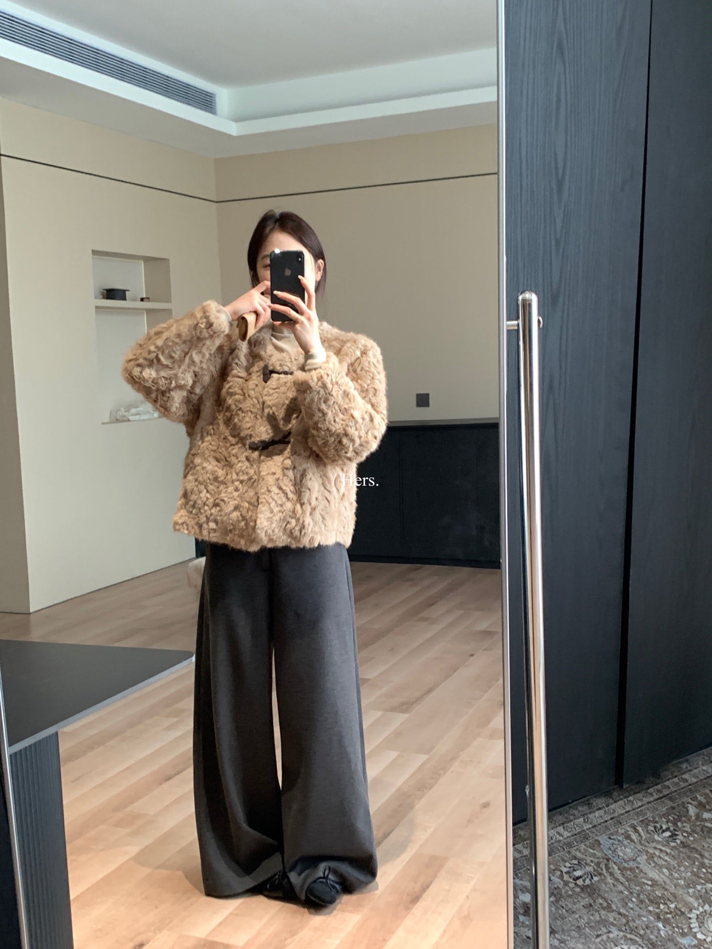 Hers -  毛呢西褲  92540#