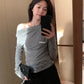HERS> 多穿內絨花邊上衣 #10262#