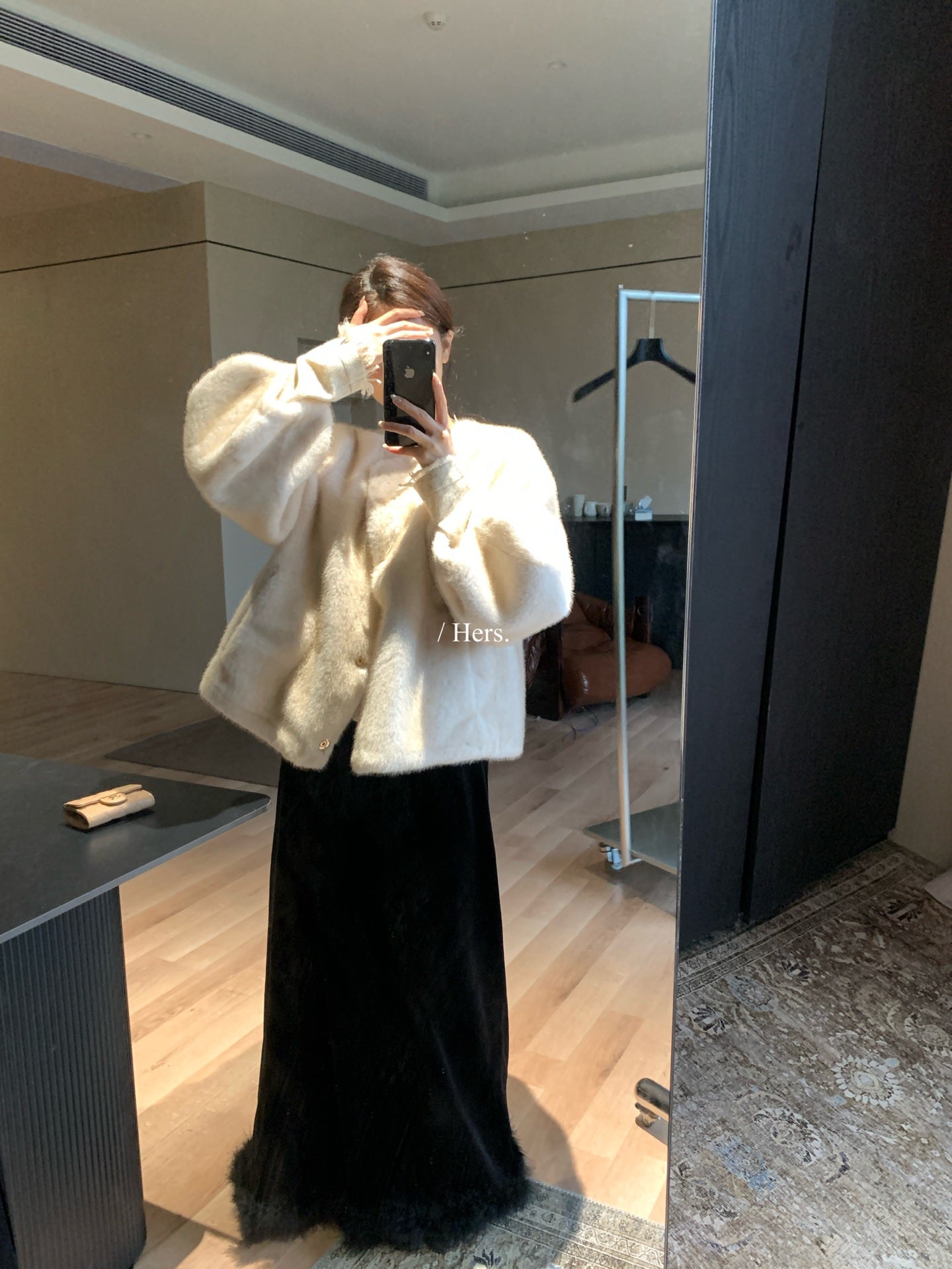 Hers - 韓標皮毛一體外套   92625#