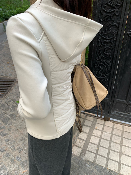 HERS - 小蠻腰蒙口空氣棉羽絨服 92577#