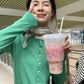 METWO> 柔感毛織開衫 8638#