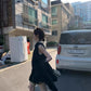 METWO> 赫本日常小藍裙 8803#