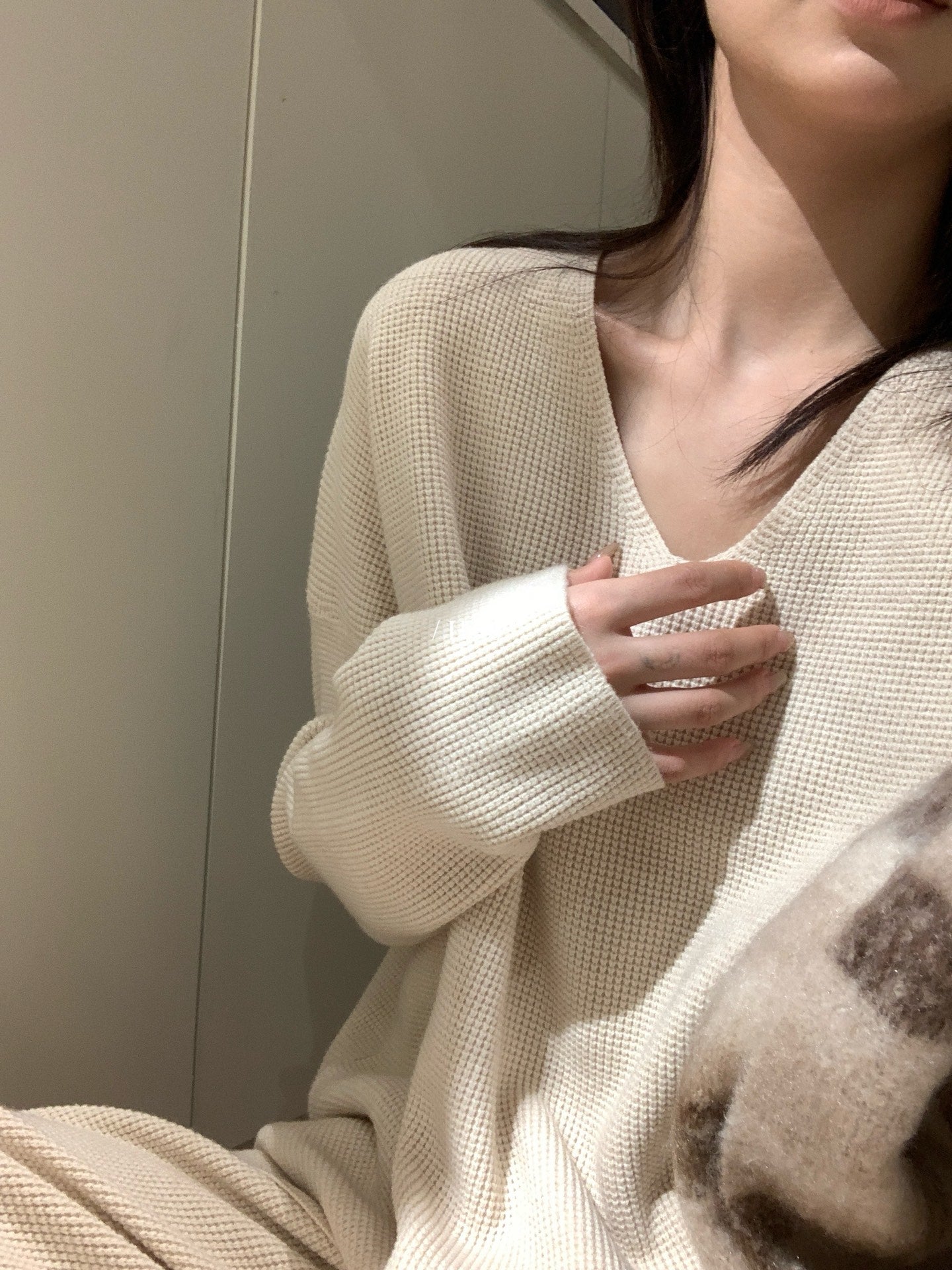 HERS - 華夫格慵懶套裝  92601#