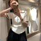 HERS> 短板V領軟針織POLO衫  20558#